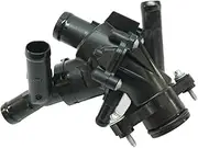 Compatible For benz X117 C117 CLA250 GLA250 X156 Turbo Engine Thermostat & Seal & Housing Thermostatic Valve A200 Cla200 270 200 06 15