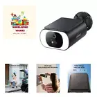 S1 Solar Security Cameras Wireless Outdoor, 2K WiFi Battery Powered Home Surv...
