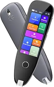 SVANTTO Pen Scanner, Text to Speech Device for Dyslexia, OCR Digital Highlighter Pen Reader, Exam Reading Pen for Students, Wireless Poliglu Language Translator Device