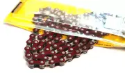 YBN S-410 Singlespeed Chain — 1/8" x 112 Links / Red — AUS STOCK — Bike BMX SS