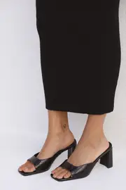 BILLINI Zarli Heel Black Croc