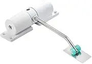 Automatic Door Closer Door Closer Automatic Silent Closing Hydraulic Invisible Household Simple Small Door Closers Buffer Closing Spring Door Closers