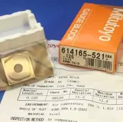 MITUTOYO 614165-521 Square Gage Block 0.125" ASME 00 w/Cert.Machinist