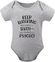 [WOOYONGING] My Daddy Is Taken And My Mommy Is Psycho Newborn Girl Take Home Outfit Short Sleeve Baby Girl New Born Clothes Wh