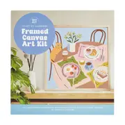 Paint by Numbers DIY Framed Canvas Art Kit