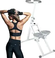 Stair Stepper Climber for Home Gym, Stepper Machine with 6 Height Incline Adjustments, Folding Compact Design and Counting Function, Stair Climber Exercise Machine, Stairmaster
