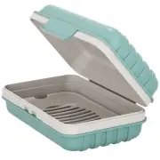Doter Travel Soap Dish with Lid - Draining Soap Bar Holder - Travel Soap Cont...