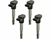 DIY Solutions Ignition Coil Set fits Audi A5 Quattro 2010-2017 2.0L 4 Cyl 16VGGM (for: Audi)