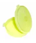 Tupperware Clamshell Pill Tablet Keeper Round Pocket Hinged Container NEW