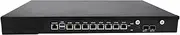 1U Firewall Appliance, OPNsense, VPN, Network Rackmount, Intel Core I3 7100, HUNSN RJ10, AES-NI, 8 x I211 LAN, 2 x SFP+ 10Gbe 82599ES, 4G RAM, 32G SSD