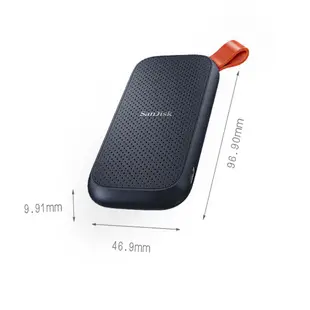 【喬格電腦】新版(G26)~SanDisk E30 Portable SSD Type C 行動固態硬碟 1TB/2TB