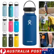 Hydro Flask Stainless Steel Wide Mouth Water Bottle with Flex Cap 32 Oz 13 Color