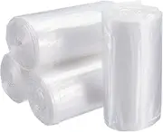 uxcell Small Trash Bags 0.5 Gallon Garbage Bags for Desktop Mini Trash Can, White, 4 Rolls / 120 Counts