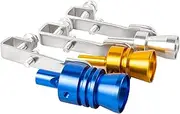 Ponpon 3Pcs Car Turbo Sound Universal Aluminum Car Turbo Whistle Muffler Pipe Whistle Car Roar Maker 3 Sizes(Random Color)