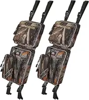 KEMIMOTO ATV Fender Bags, Camo Storage Bags Water-Resistance Saddle Bags Water Holder Compatible with Sportsman Scrambler TRX FourTrax Outlander