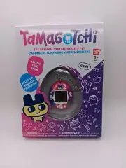 TAMAGOTCHI THE ORIGINAL VIRUAL PET GEN 1 PURPLE & PINK WITH CLOCK NUMBERS NEW