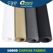 Ripstop Canvas Fabric 1680D PU Coated Fabrics Garden Tent UV Blocked Materials