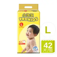 在飛比找Yahoo奇摩購物中心優惠-Prokids小淘氣 透氣乾爽嬰兒紙尿褲/尿布(L 42片/