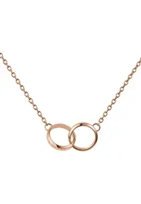 在飛比找ZALORA購物網優惠-Elan Unity Necklace Rose Gold 