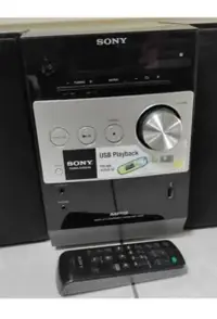 在飛比找露天拍賣優惠-湛黑美型 音質佳 SONY CMT-FX200組合音響 CD