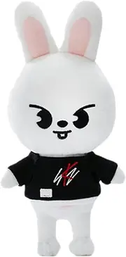 The White Rabbit Plush Toy For Kids, 20.8cm Stray Skzoo Plush Toy, Cute Skzoo Plush Toy, Soft Stuffed Skz Doll For Kids