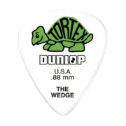 6 Dunlop Tortex, Wedge Picks - .88mm