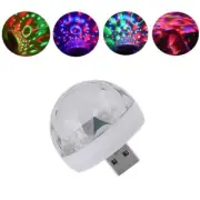 Mini Party Disco USB Ball Lights LED Light Stage Sound Car RGB Activated Lamp