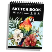 Spiral Sketch Book, Art Sketchbook Sketch Pad Drawing Painting Writing Paper 1