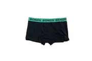 Mens Bonds Core Trunks Black/ Green Underwear