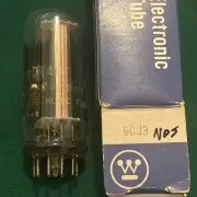 Westinghouse 6CH3/6CJ3/6DW4 Tube Amp Half Wave Rectifier Side Getter NOS Japan