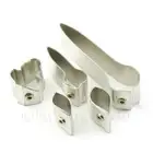 Set of 5 Metal Cymbidium Orchid Sugar Craft Cutters
