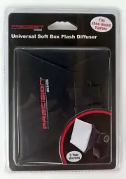 Precision Design Universal Soft Box Flash Diffuser Fits Shoe-Mount Flashes