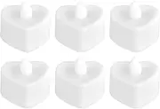 LED Heart Shaped Candle Light Set Romantic Wedding Table Decoration Party Props