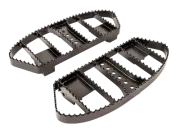 BURLY BRAND 1997-2017 FLHR Road King Harley Davidson MX STYLE FLOORBOARDS BLACK