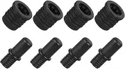 uxcell Speaker Grill Guides Plastic Ball and Socket Type 5.8mm Dia for Speaker Parts Accessories Pack of 4