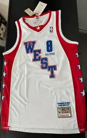 Kobe Bryant NBA West 8 All-Star Signed Jersey