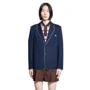 [GUCCI] GUCCI MAN BLUE BLAZERS Blue
