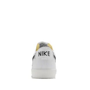 Nike 休閒鞋 Blazer Low 77 Vintage 白 黑 復古 皮革 男鞋【ACS】 DA6364-101