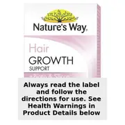 Natures Way Hair Growth Support + Biotin & Silicon 30 Tablets