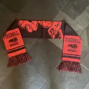 Red & Black Fireball Whisky Scarf