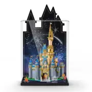 Display Case for LEGO Disney Castle 43222 Premium Acrylic Case with theme