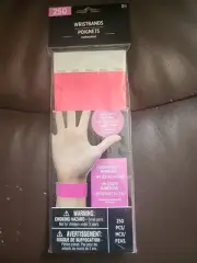 BRAND NEW AMSCAN WRISTBANDS PINK, 250 COUNT, GLOWS UNDER BLACK LIGHT