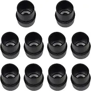 Trampoline Leg Pads Floor Protection Black Non Slip Leg Tips Prevent Shaking Mute Floor Mat Replacement Jump Bed Pipe Covers