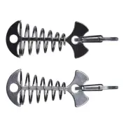 Fishbone Deck Tie Down Anchor Pegs Board Pegs for Fishing Canopy Travelling