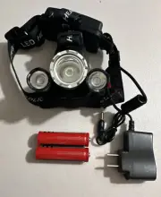 Headlamp Rechargeable Head Lamp Super Bright 3 Led Headlight Head Torch Lamp