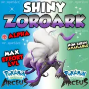 ✨ SHINY HISUIAN ZOROARK ✨ ALPHA ✨ Shiny Pokemon Legends Arceus ✔️ FAST SHIPPING