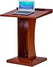 Lectern Podium Stand, Lectern Podium Stand,Lectern Multimedia Podium Desk Solid Wood Simple Modern Conference Teacher Portable Podium for Church School Presentation,