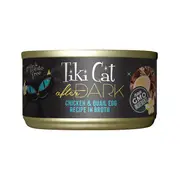 Tiki Cat After Dark Chicken & Quail Egg Cat Can 80gx12