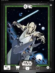 Star Wars Card Trader 2019 CTI Wave 3 Green General Grievous Illustrated