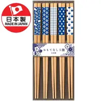 在飛比找momo購物網優惠-【DAIDOKORO】日本製頂級天然竹筷子5雙入 彩色日式和